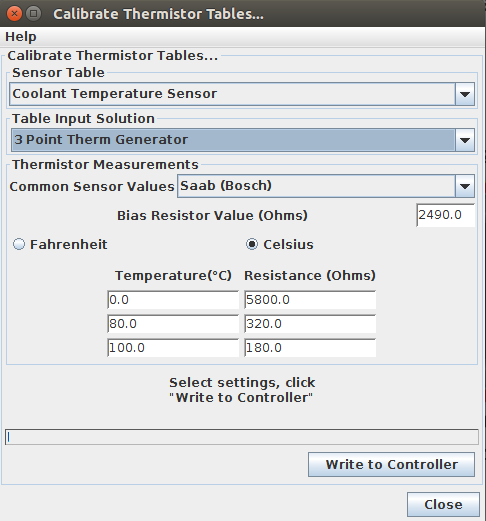 sensor CLT